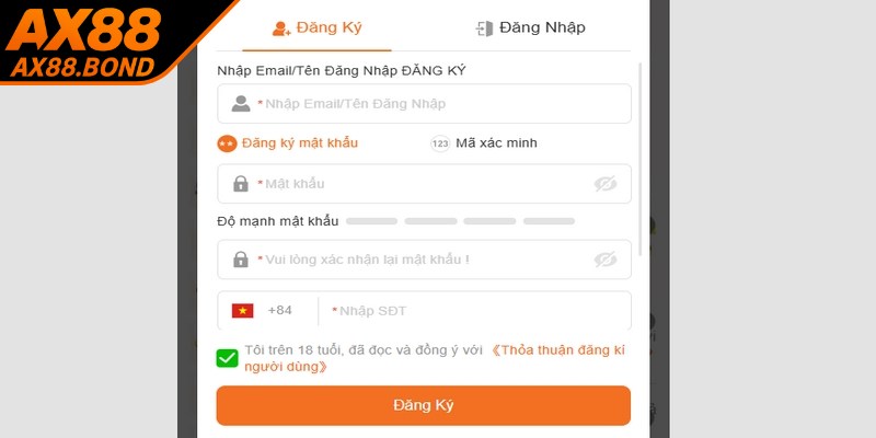 Để đăng ký AX88 bằng máy tính bạn cần thao tác với vài bước nhanh gọn