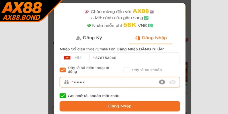 Khi hoàn tất quy trình đăng nhập, hãy xác nhận để hệ thống xử lý yêu cầu